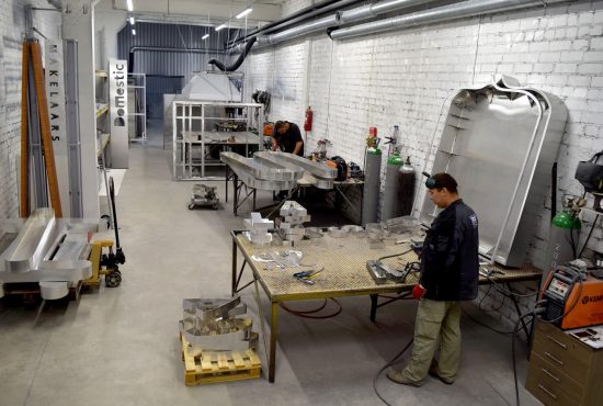 Welding area